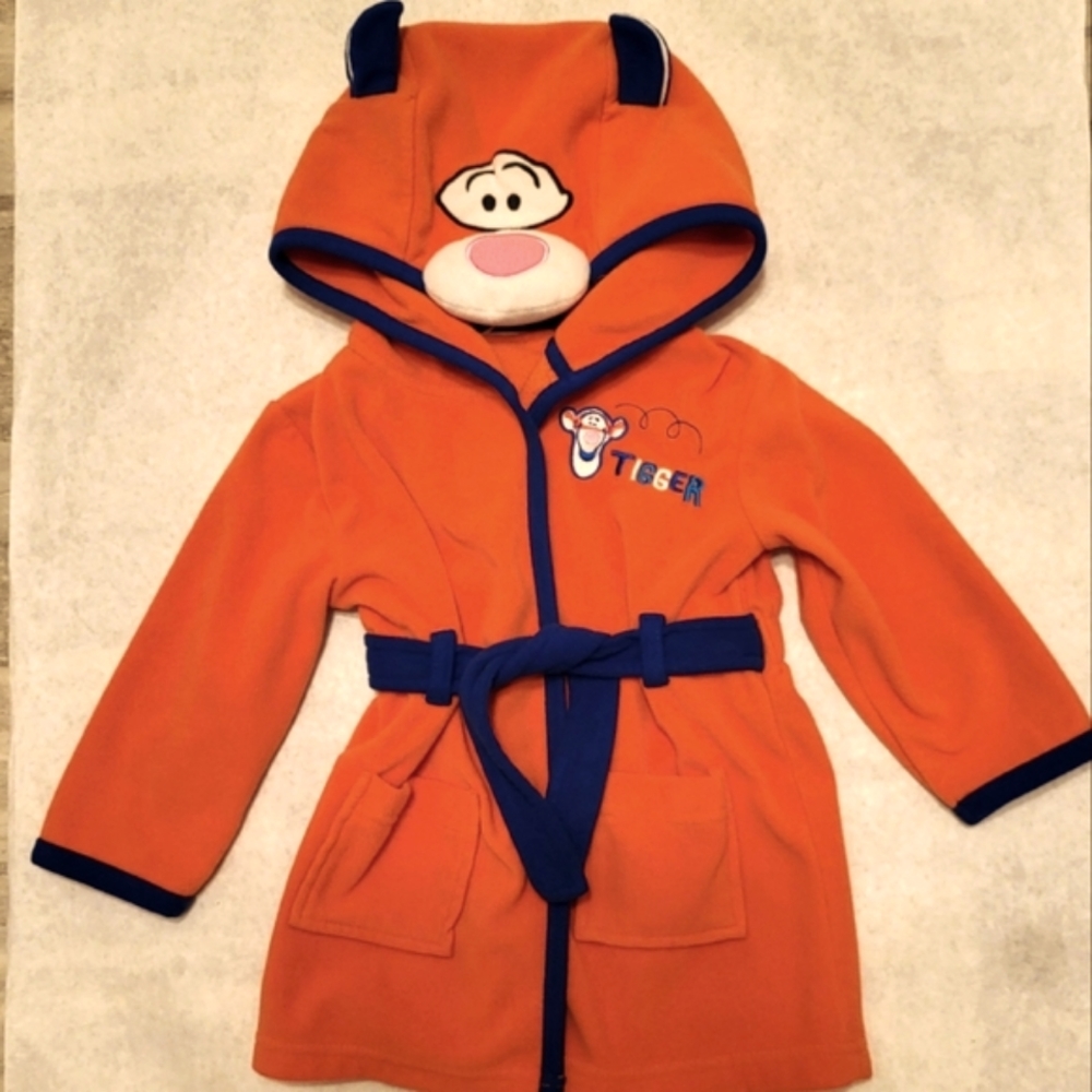 Tigger soft hooded robe